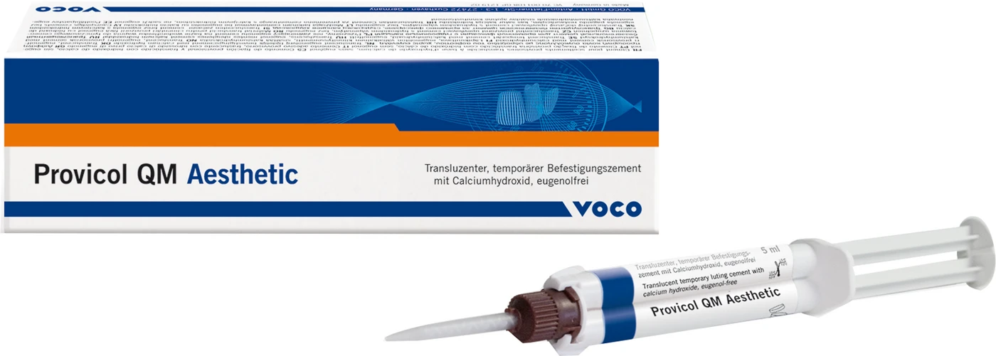 Provicol QM Aesthetic Packung 5 ml QuickMix Spritze, 10 Mischkanülen Typ 10