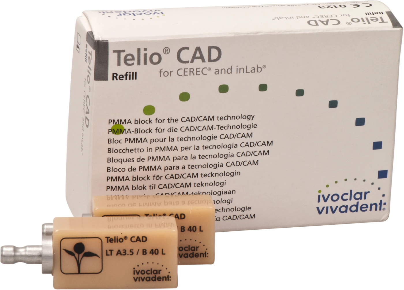 Telio® CAD Packung 3 Stück Gr. B40L, A3,5 LT