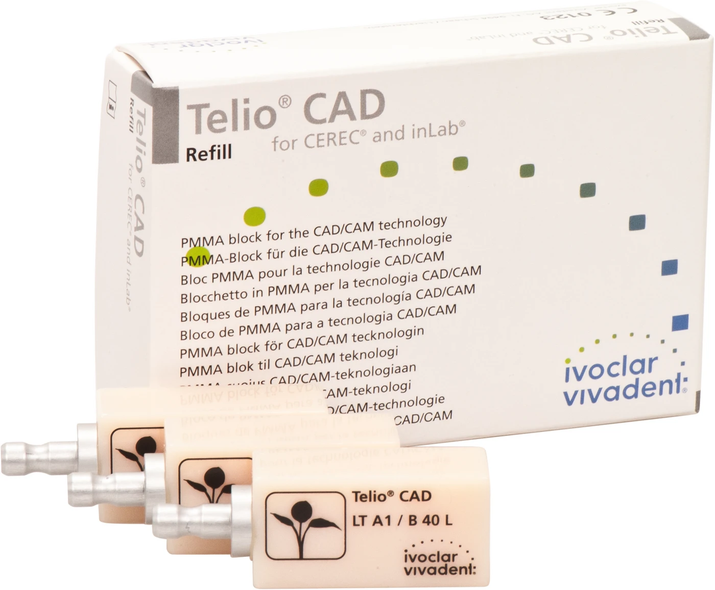 Telio® CAD Packung 3 Stück Gr. B40L, A1 LT
