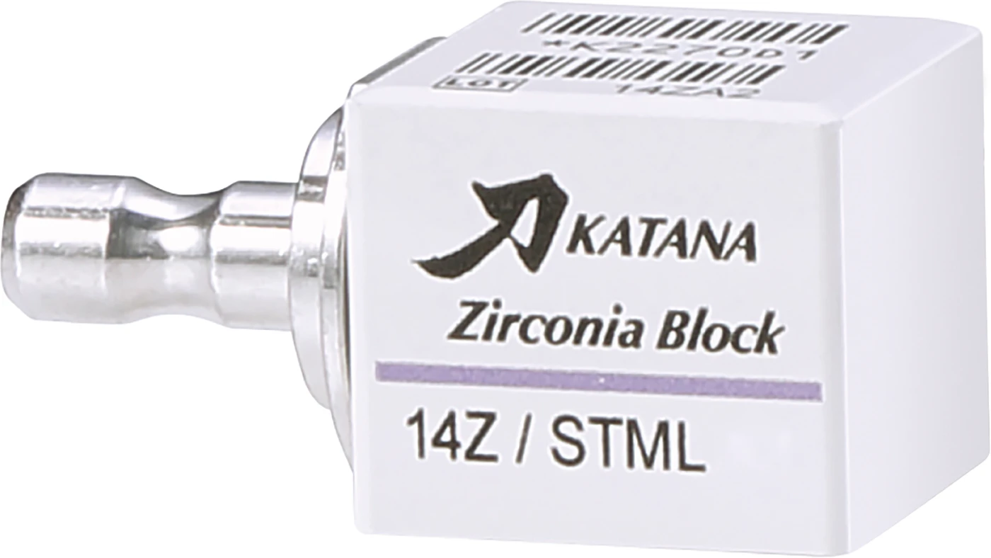 KATANA™ Zirconia Block Packung 2 Stück Größe 14Z, C3