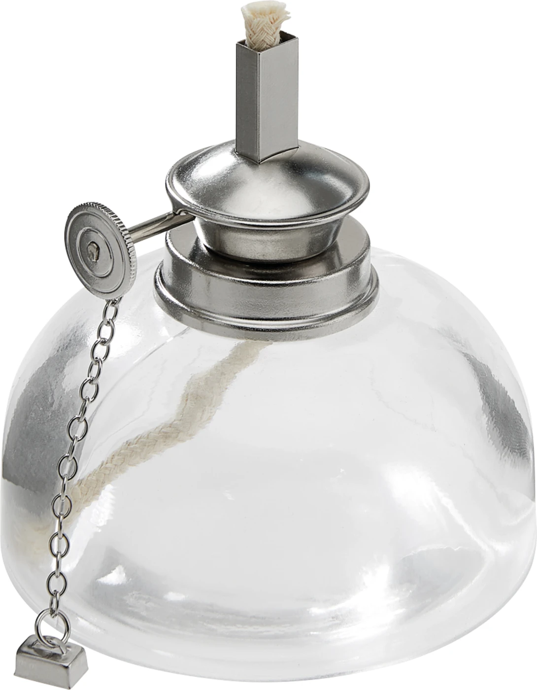 Spirituslampe aus Klarglas 100 ml Stück Spirituslampe