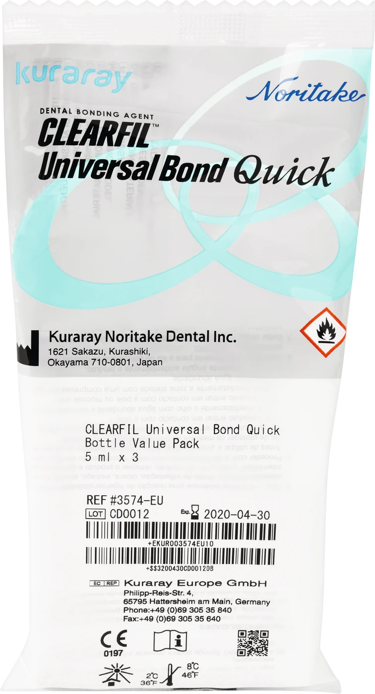 CLEARFIL™ Universal Bond Quick Value Pack 3 x 5 ml Flasche