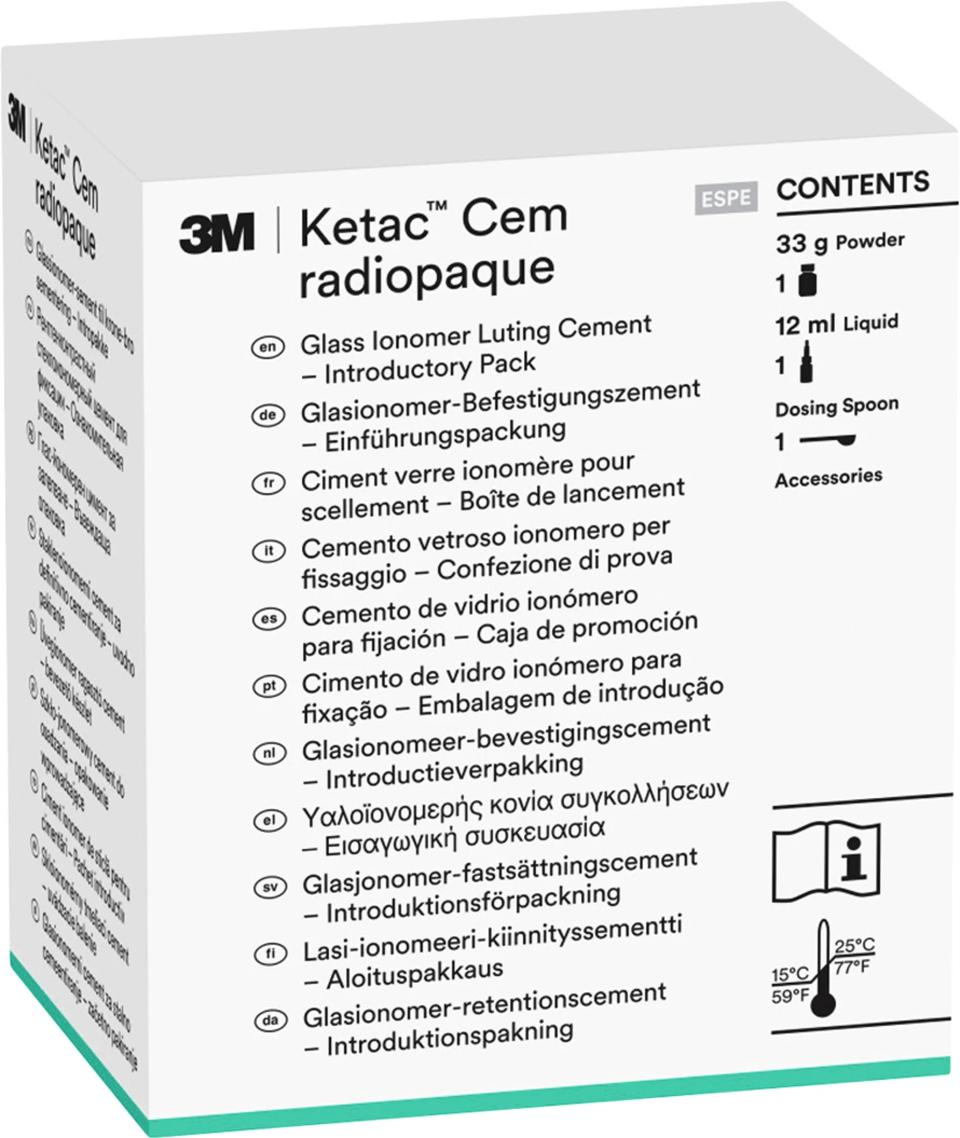 Ketac™ Cem radiopaque Intro Kit