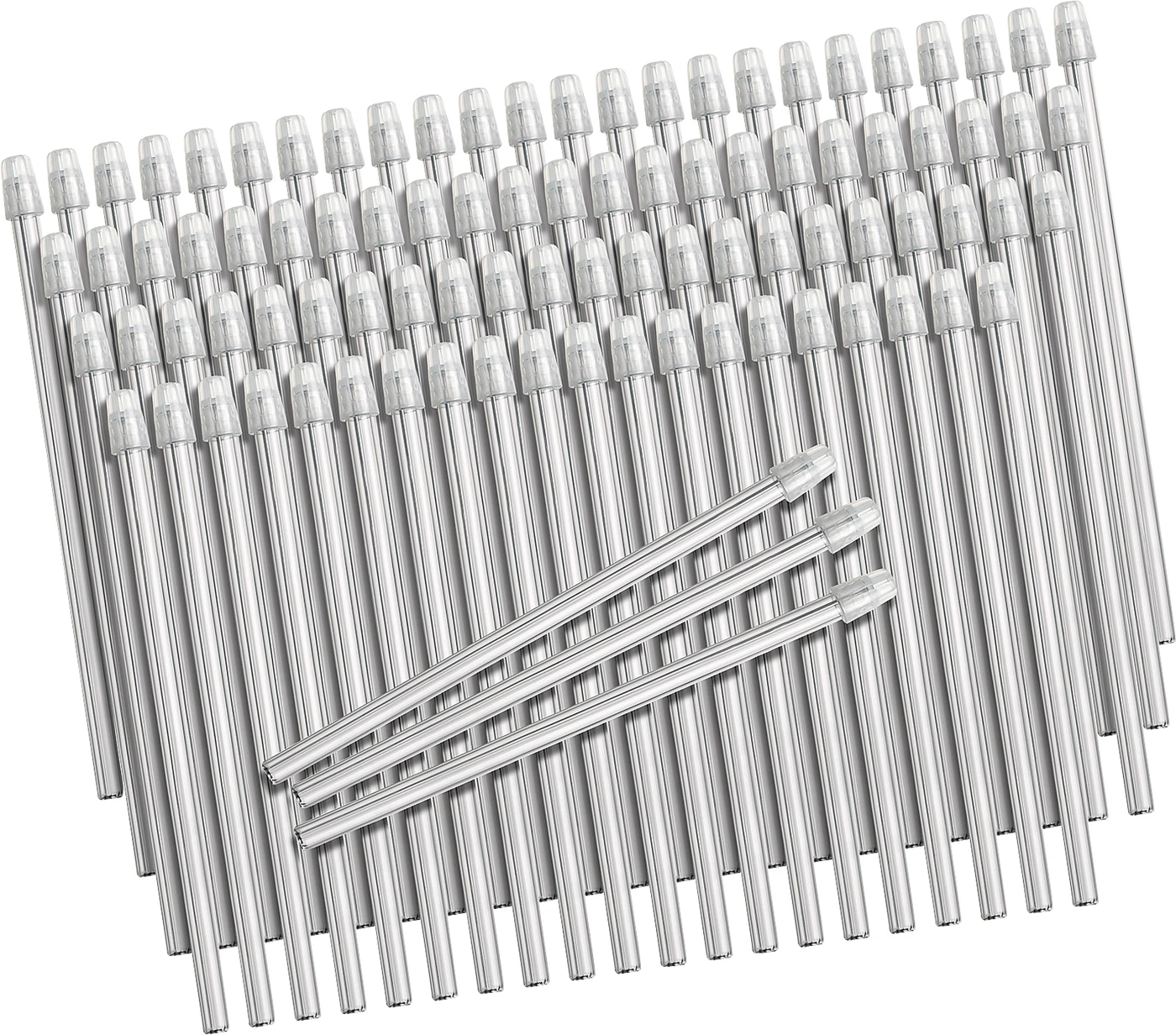 TOP FLEX Speichelsauger Packung 100 Stück transparent