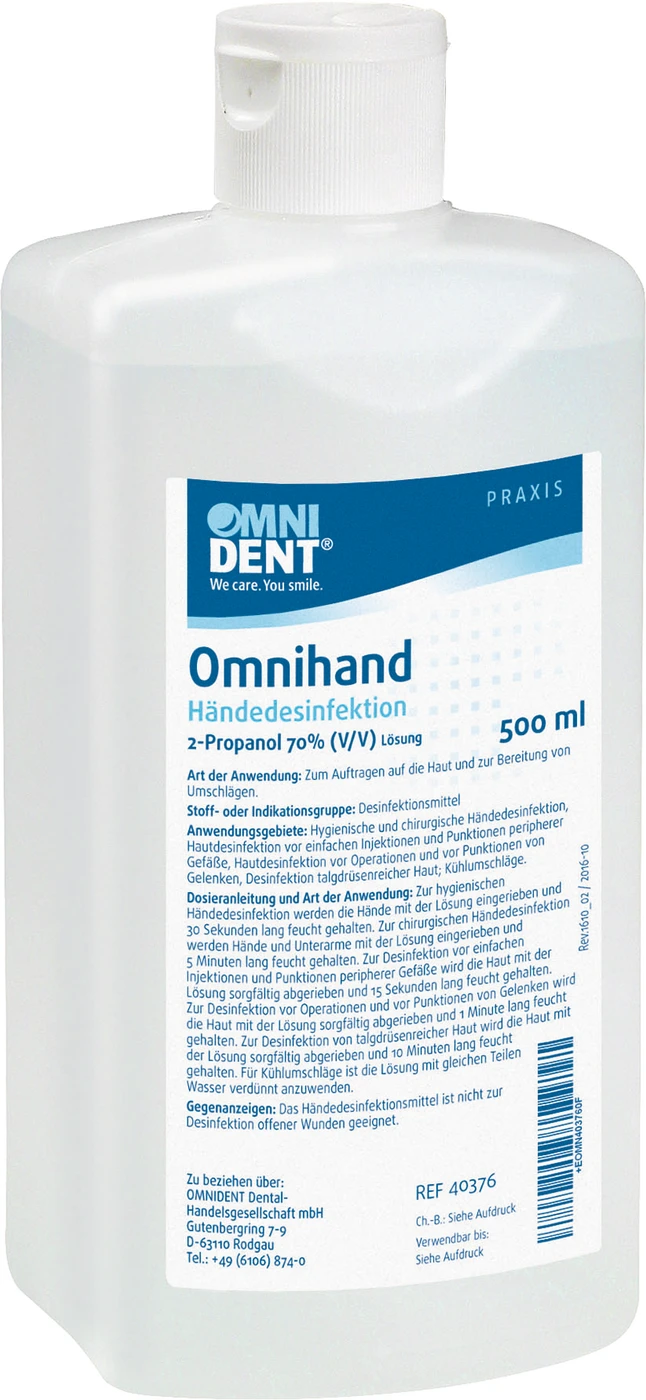 Omnihand Eurospenderflasche 500 ml