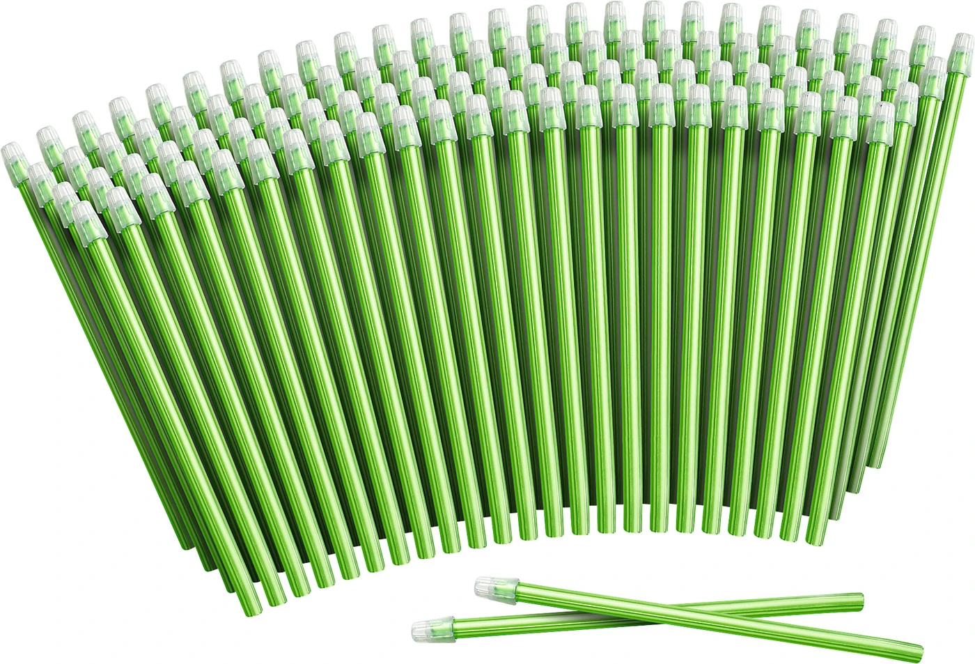 TOP FLEX Speichelsauger Packung 100 Stück fresh green