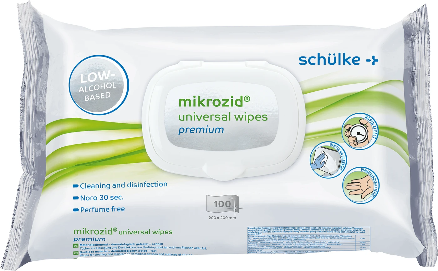 mikrozid® universal wipes premium Softpack 100 Stück premium