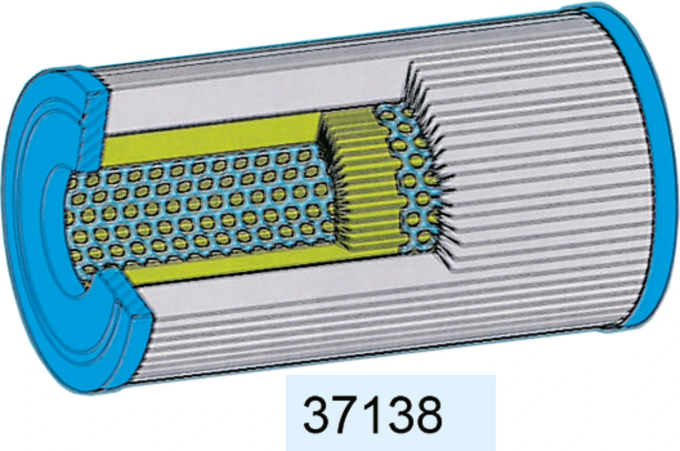 Absauganlagen Filter Stück ABSORBA-Langzeitfilter