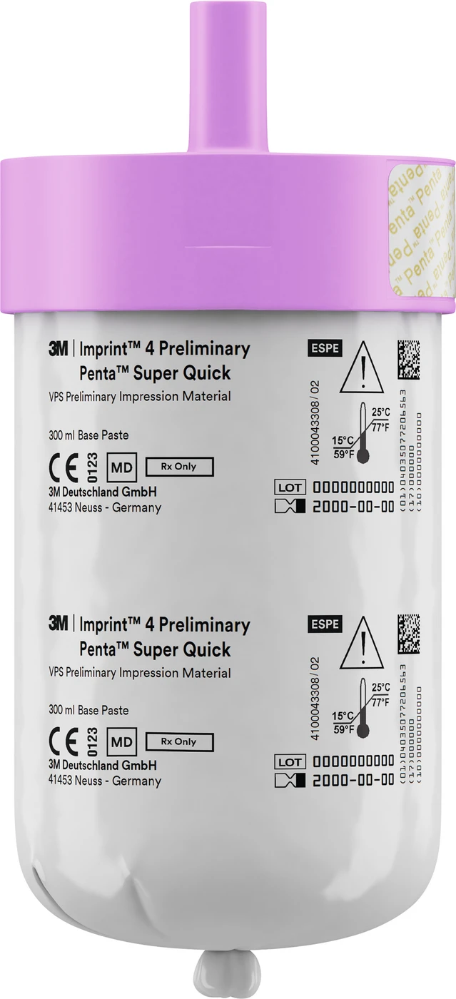 Imprint™ 4 Preliminary Penta™ Refill Packung 2 x 300 ml Basis, 2 x 60 ml Katalysator Super Quick