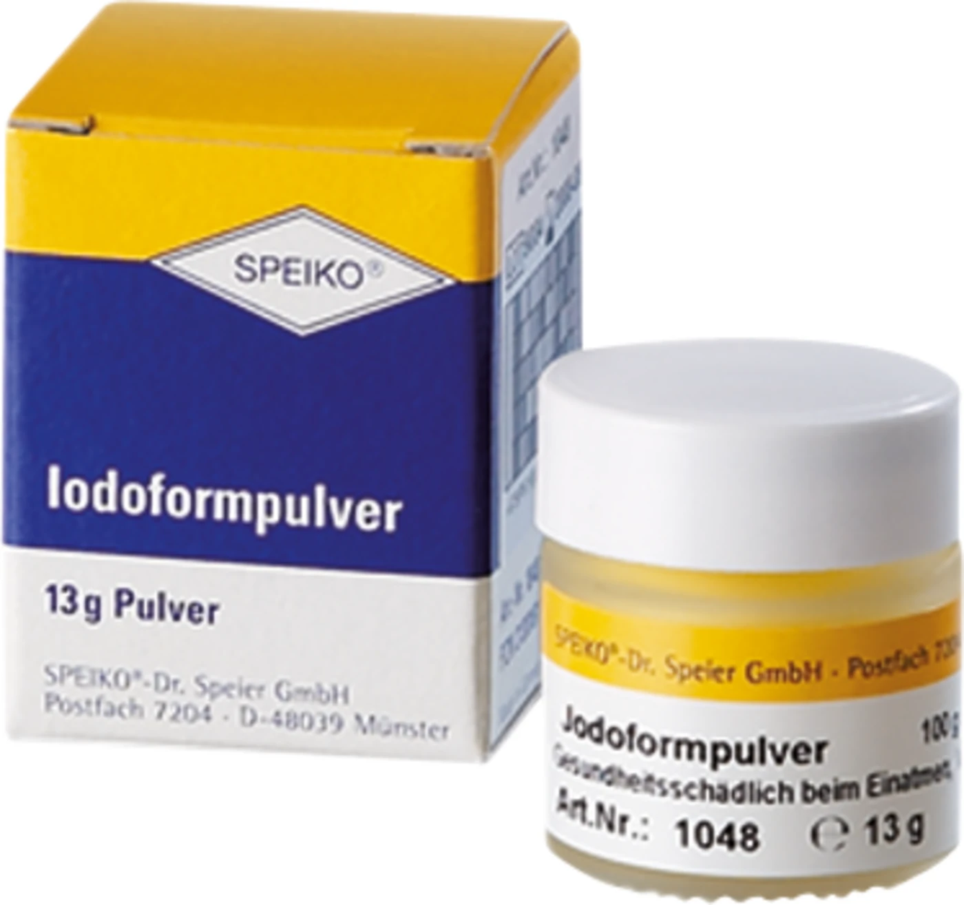 Iodoformpulver Packung 13 g Iodoformpulver Packung 13 g