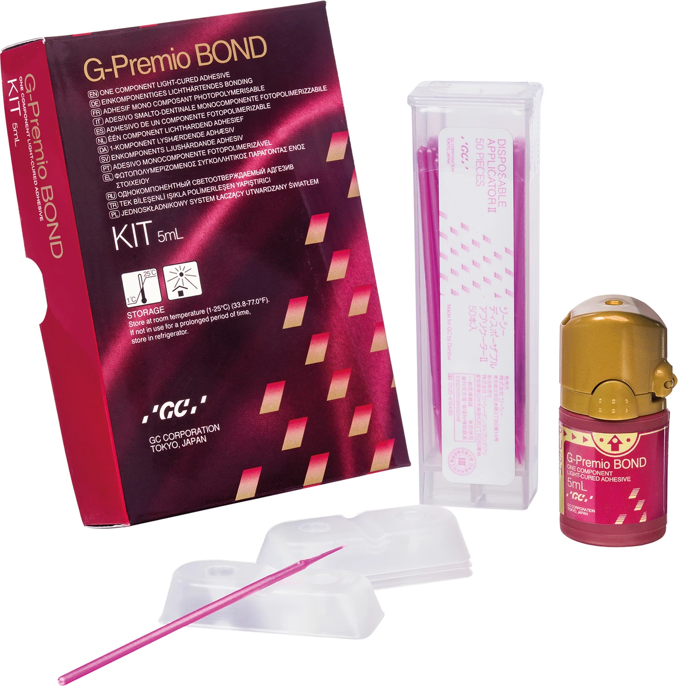 GC G-Premio BOND Kit 5 ml Flasche, Zubehör