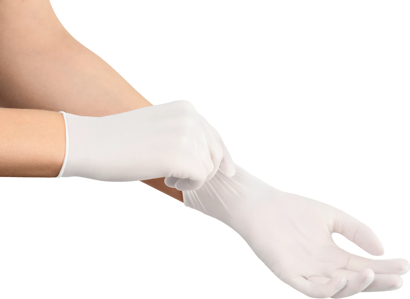 Peha-soft® nitrile white Packung 200 Stück puderfrei, weiß, S