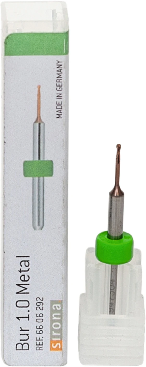 Schleifer und Fräser für inLab MC X5 Stück 1 mm, grün, Metal