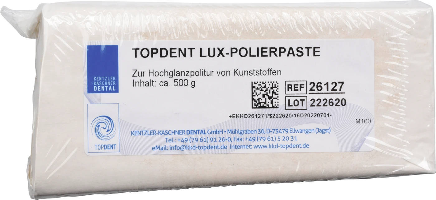TOPDENT Lux Polierpaste Stück ca. 500 g TOPDENT Lux Polierpaste Stück ca. 500 g