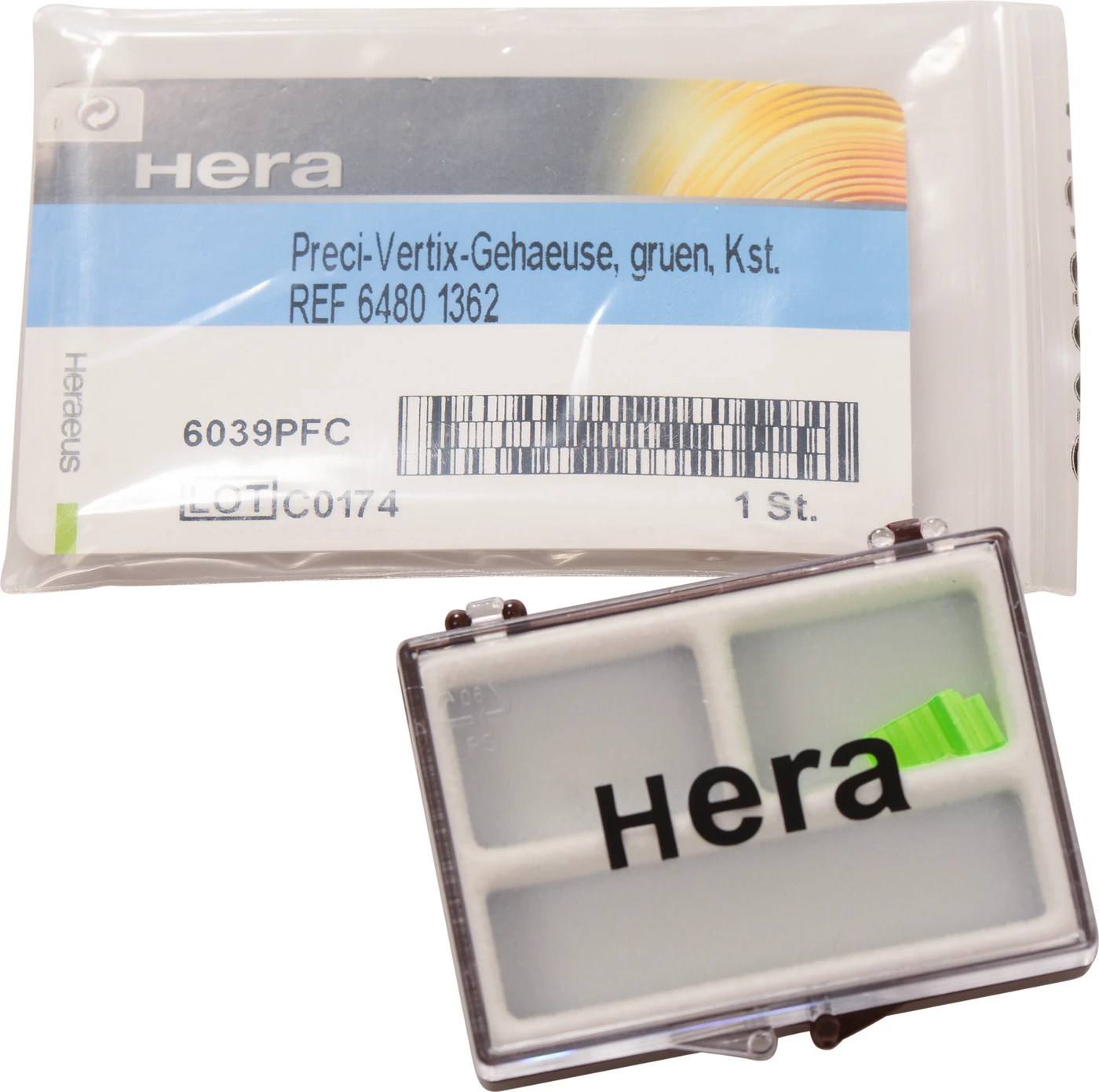 Preci-Vertix Packung 10 Matrizengehäuse grün Preci-Vertix Packung 10 Matrizengehäuse grün