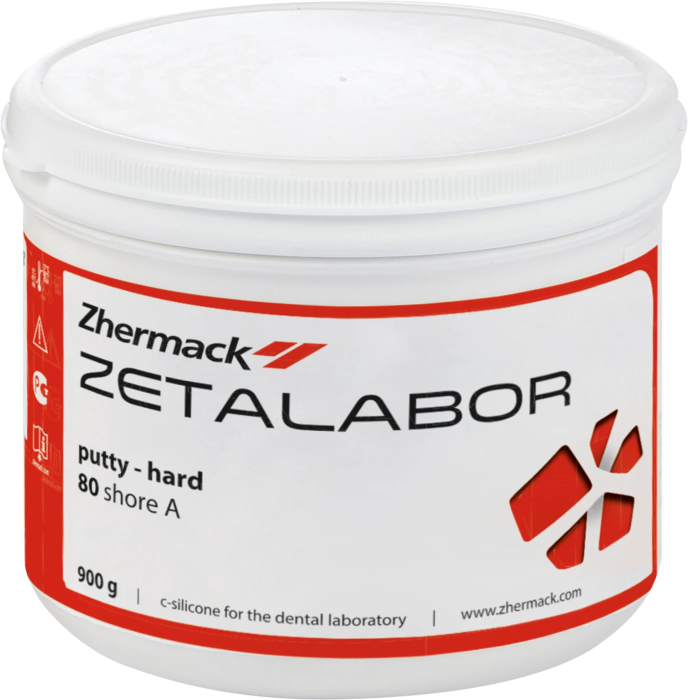 Zetalabor Dose 900 g Silikon grau