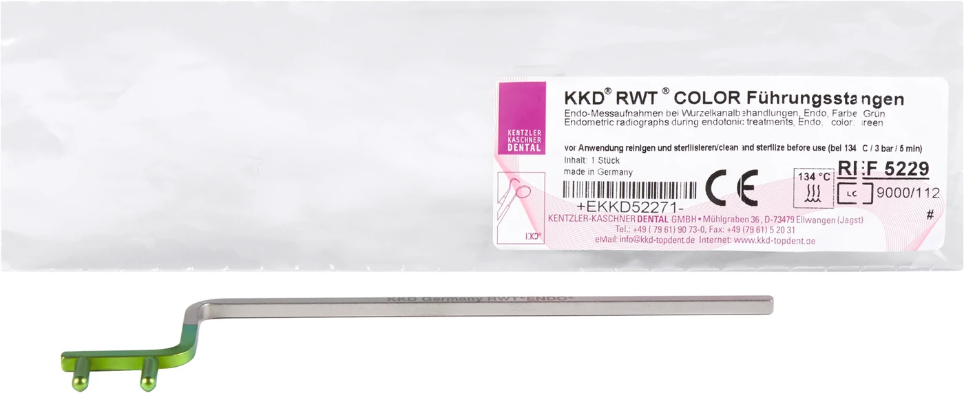 RWT® Führungsstangen Stück grün, für Endo