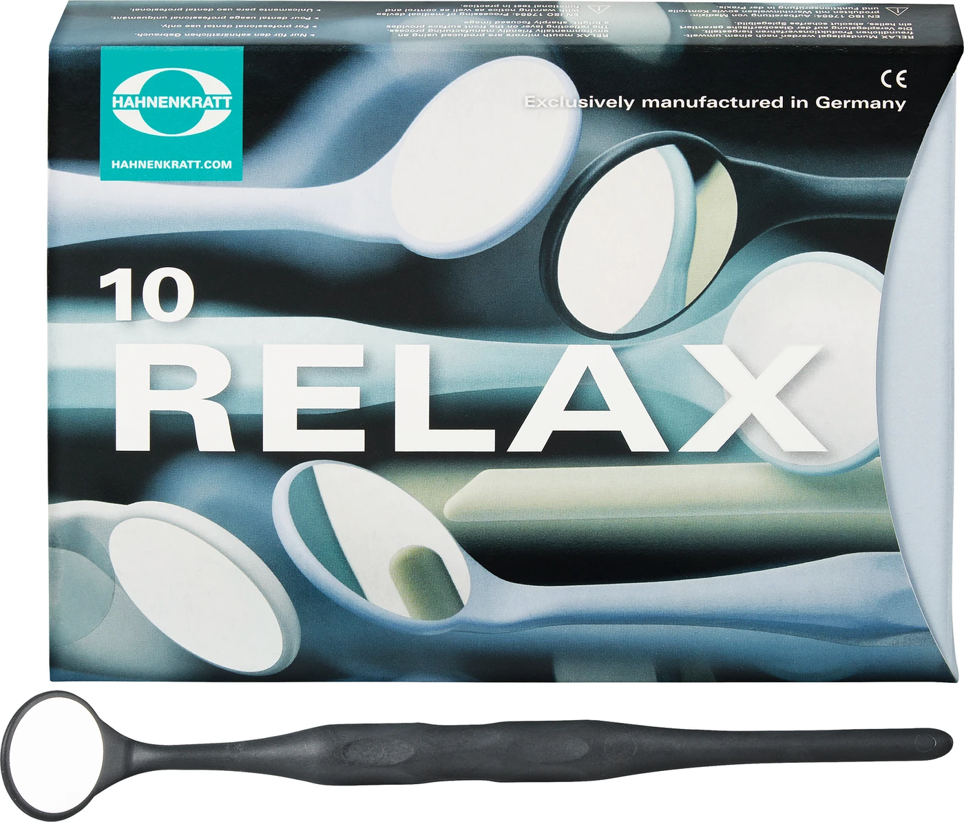 RELAX FS RHODIUM Packung 10 Stück grau, Größe 4