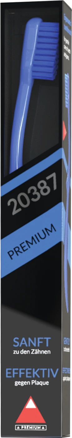 Zahnbürste Premium Stück blau