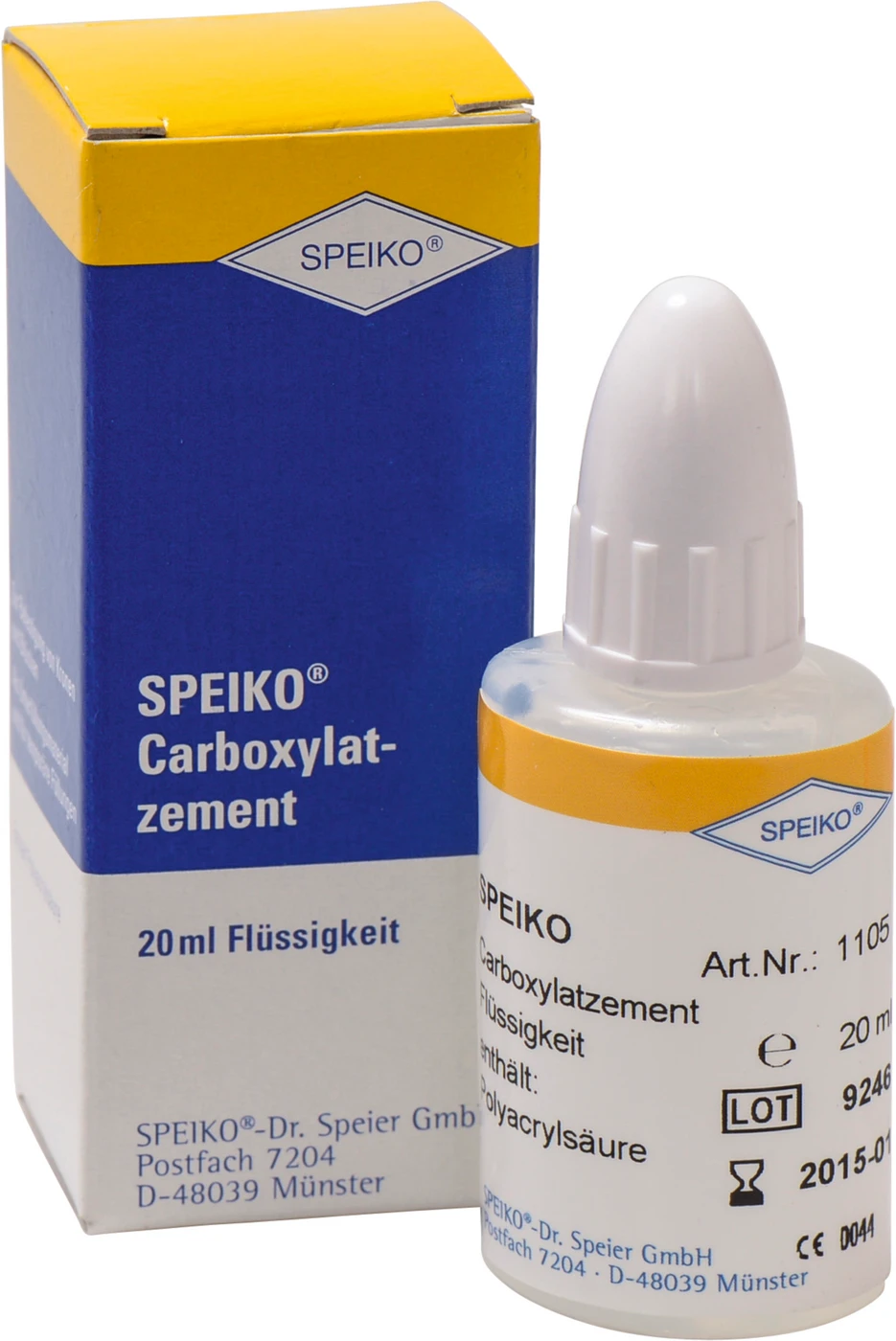 SPEIKO Carboxylatzement Flasche 20 ml Flüssigkeit