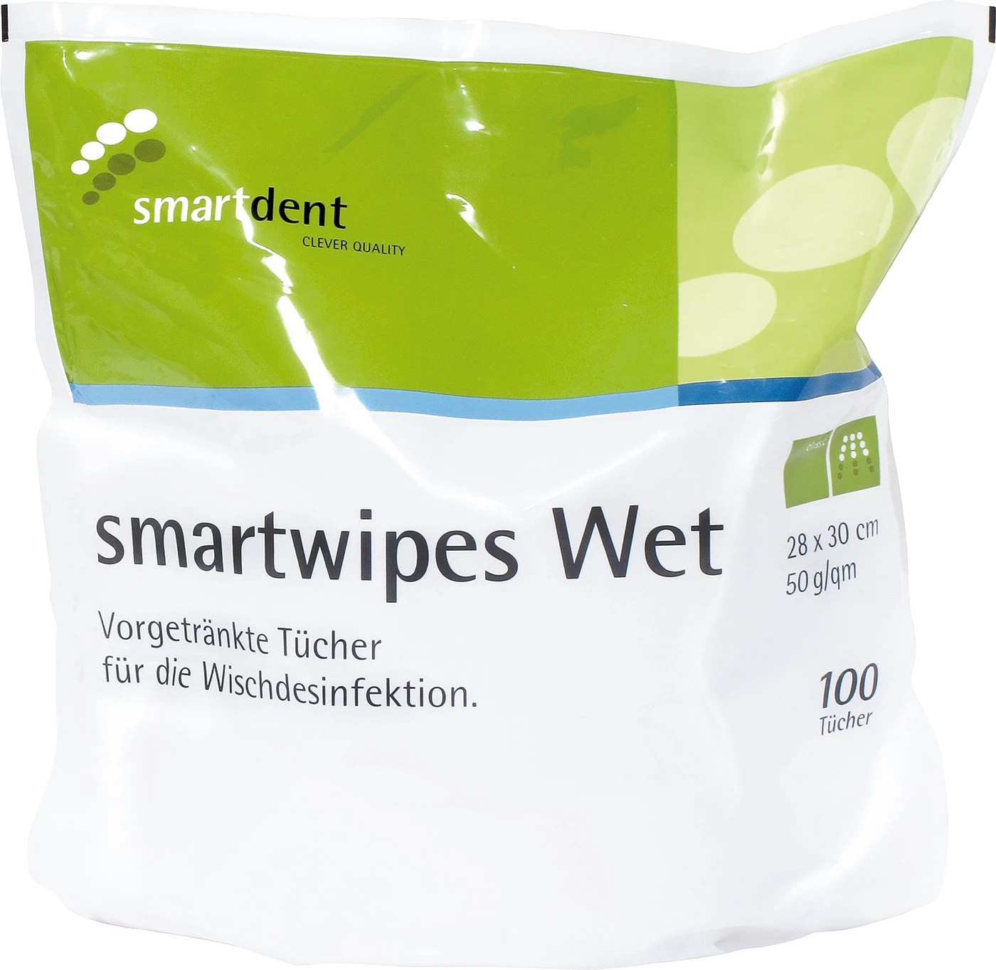 smartwipes Wet Beutel 100 Stück 28 x 30 cm