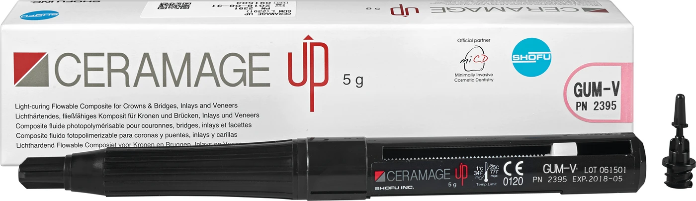 CERAMAGE UP Spritze 5 g Komposit gum V