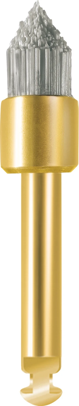 EVE DIABRUSH Packung 10 Stück fein, RA, Figur umgekehrter Kegel spitz, 4 x 6,5 mm