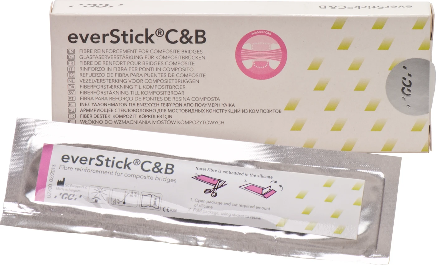 GC everStick®C&B Refill Packung Materialbeschaffenheit: 4.000 Fasern, 8 cm