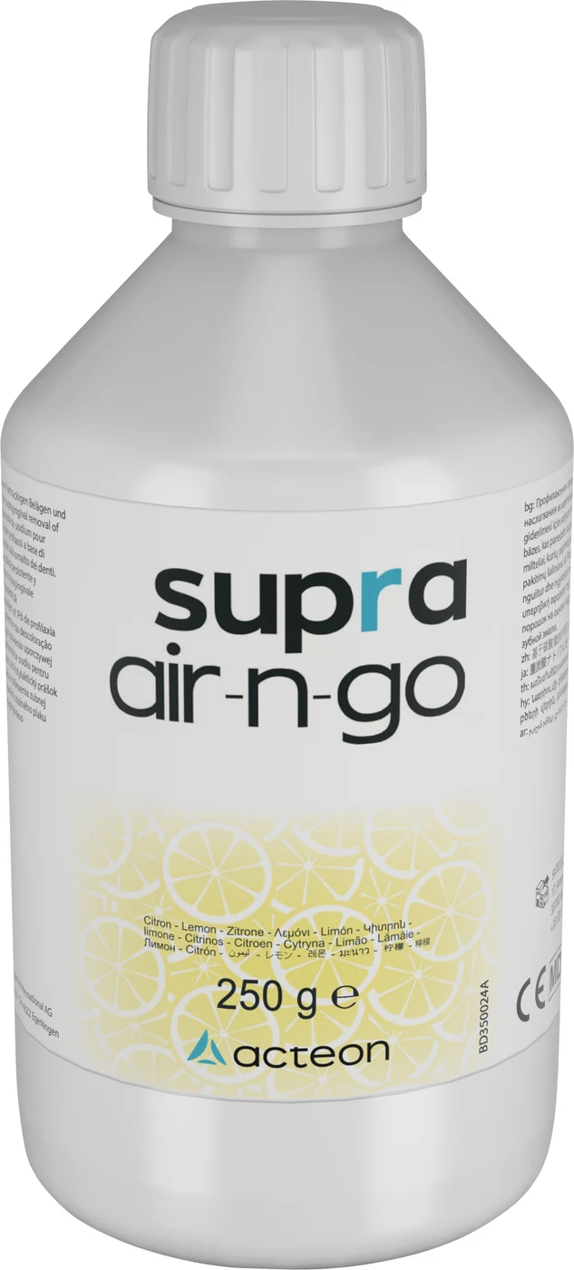 AirNGo Supra Karton 4 x 250 g Flasche lemon