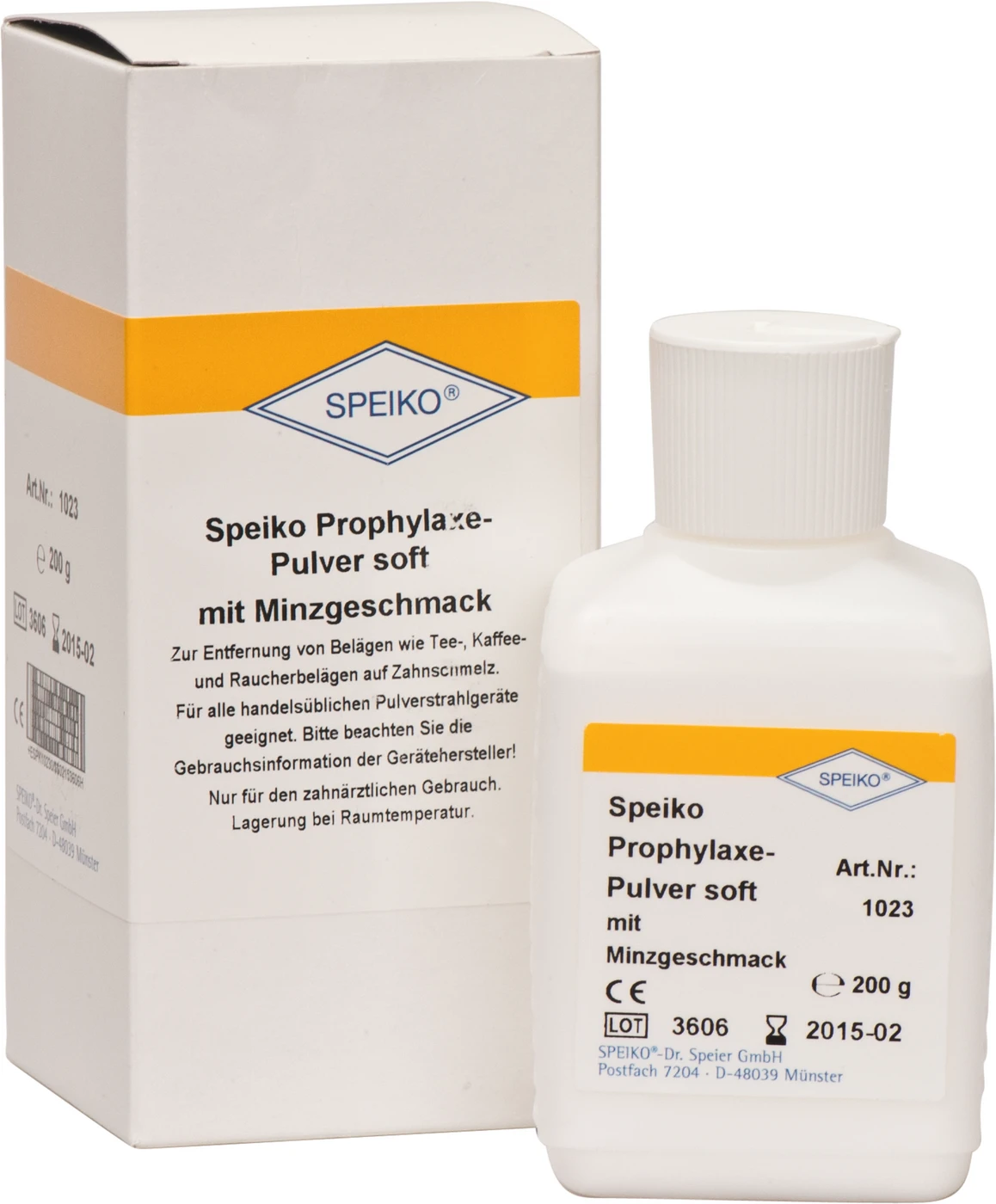 SPEIKO® Prophylaxe-Pulver soft Flasche 200 g Minze