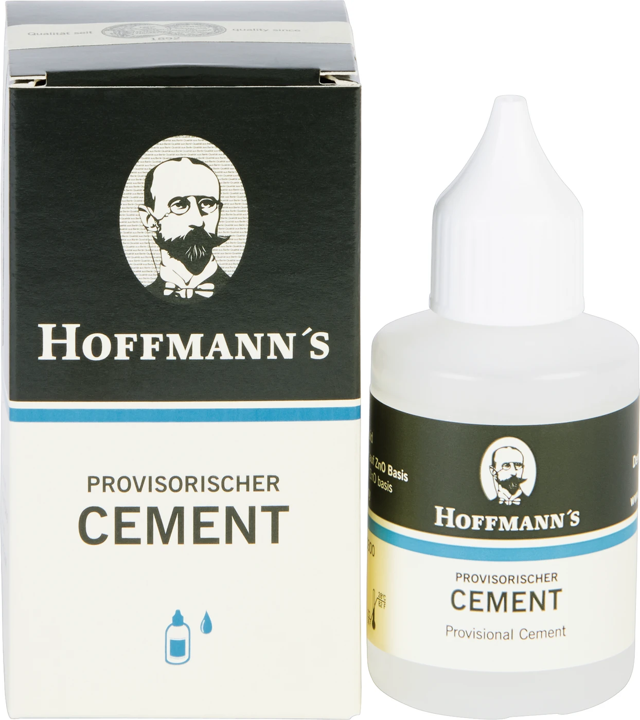 Hoffmann´s PROVISORISCHER CEMENT Flasche 40 ml Flüssigkeit