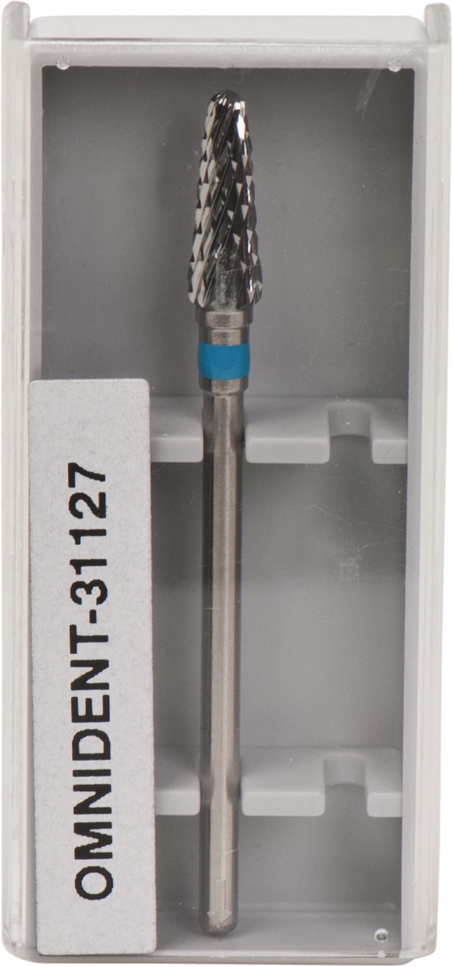 Omni HM-Fräser Schliff 10 Stück kreuzverzahnt, blau standard, HP, Figur 194, 13 mm, ISO 045