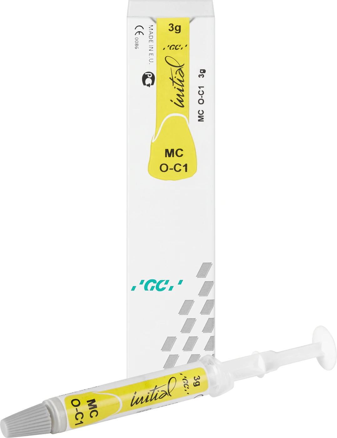 GC Initial™ MC Spritze 3 g Paste opaque OC1