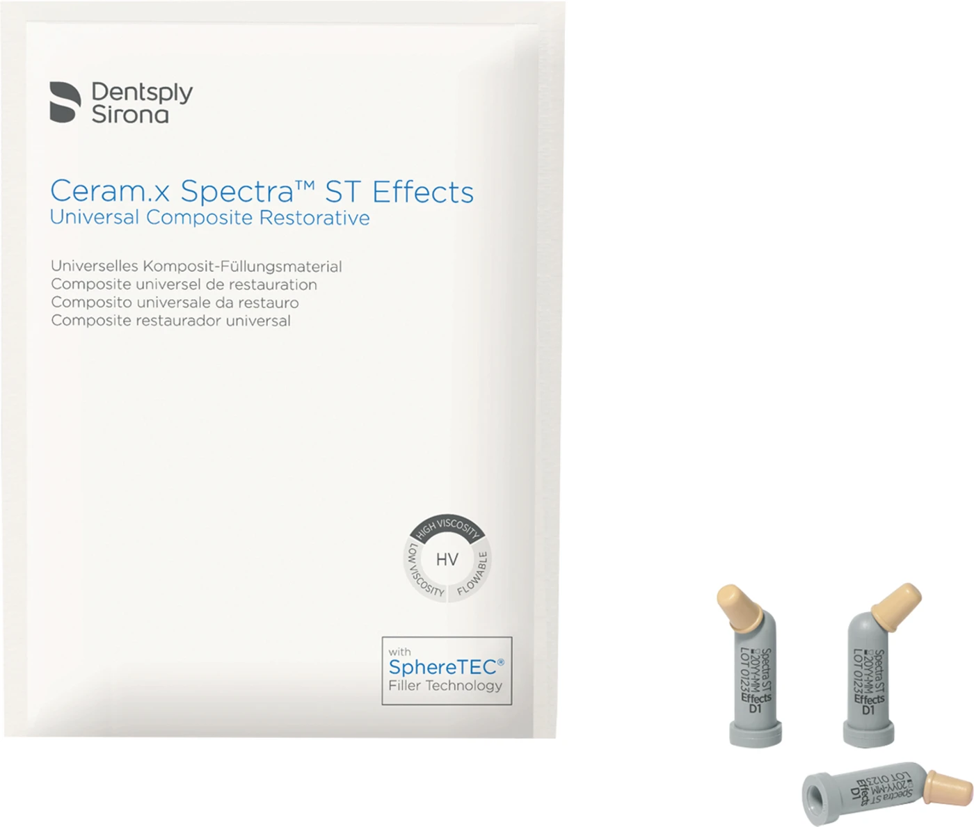 Ceram.x Spectra™ ST Effects Nachfüllpackung 16 x 0,25 g Compule D1