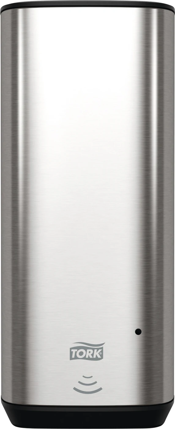 TORK® Sensorspender für Schaumseife S4 System und Händedesinfektion Stück mit Sensor, Edelstahl/schwarz