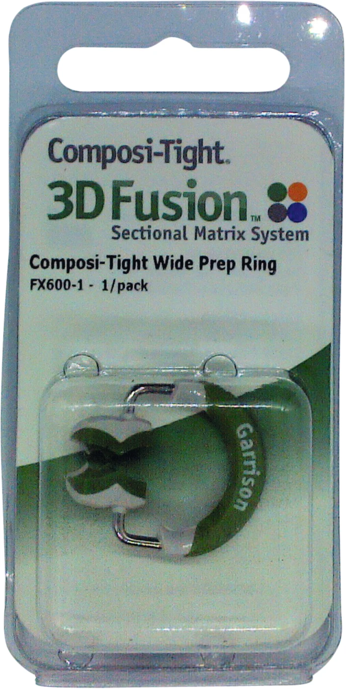 Separierringe Stück 3D Fusion Wide Prep Ring grün, breit