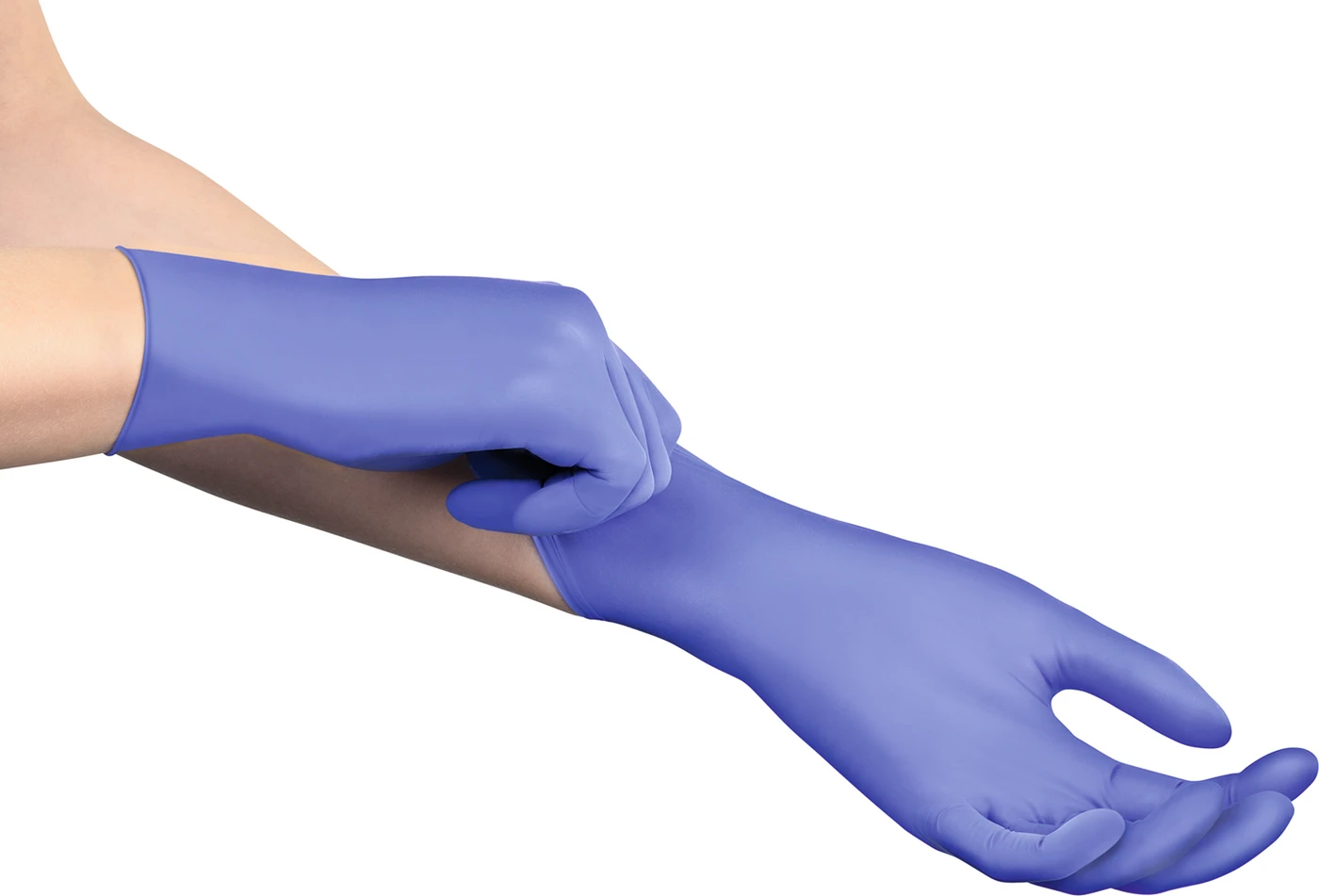 Peha-soft® nitrile fino puderfrei Packung 150 Stück puderfrei, lila, M