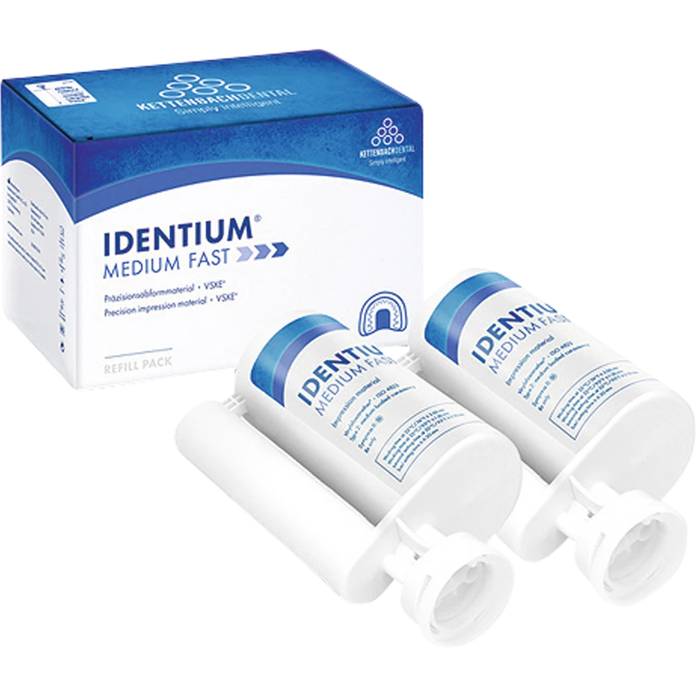 Identium® Medium Refill Packung 2 x 380 ml Doppelkartusche Medium Fast