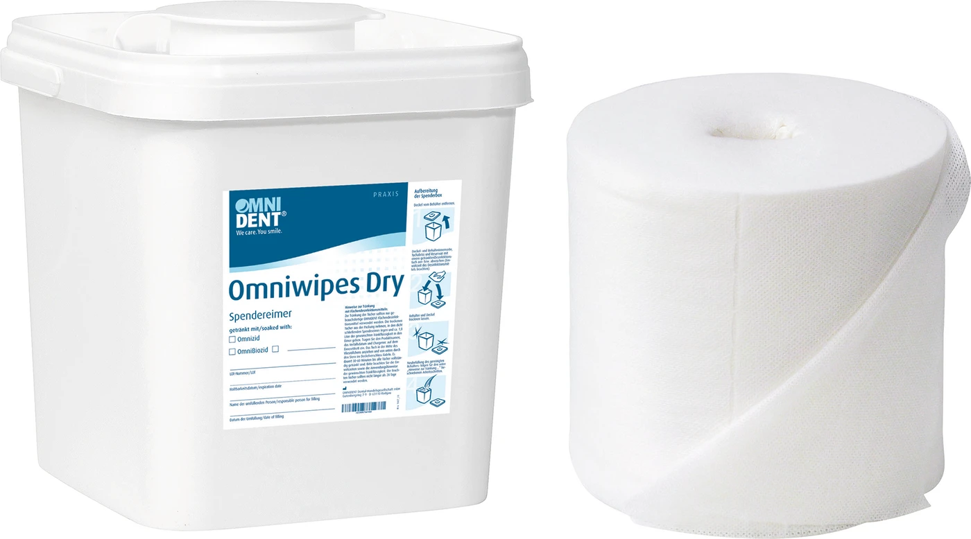 Omniwipes Dry Doppelpackung 2 x 240 Stück 15 x 23 cm