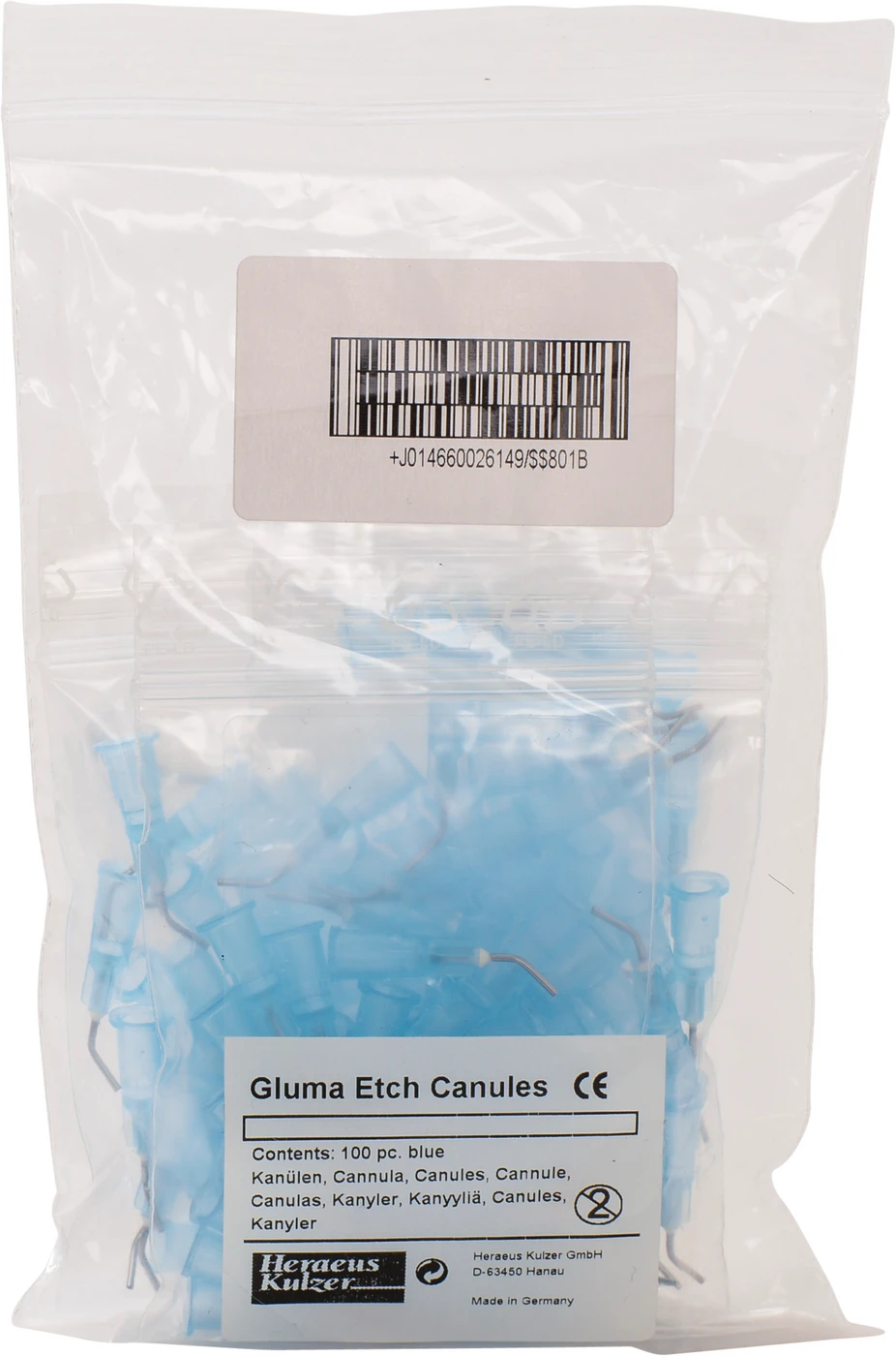 GLUMA Etch Kanülen Packung 100 Stück