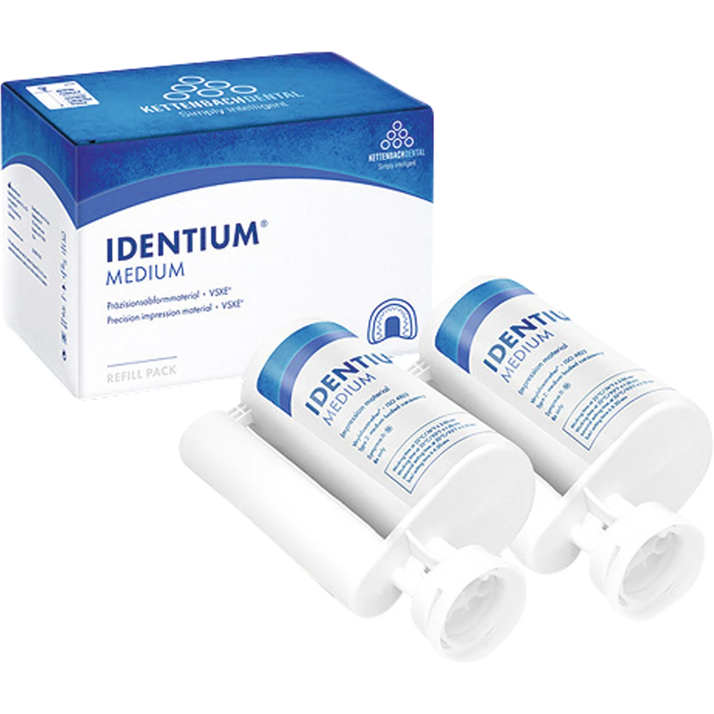 Identium® Medium Refill Packung 2 x 380 ml Doppelkartusche Medium