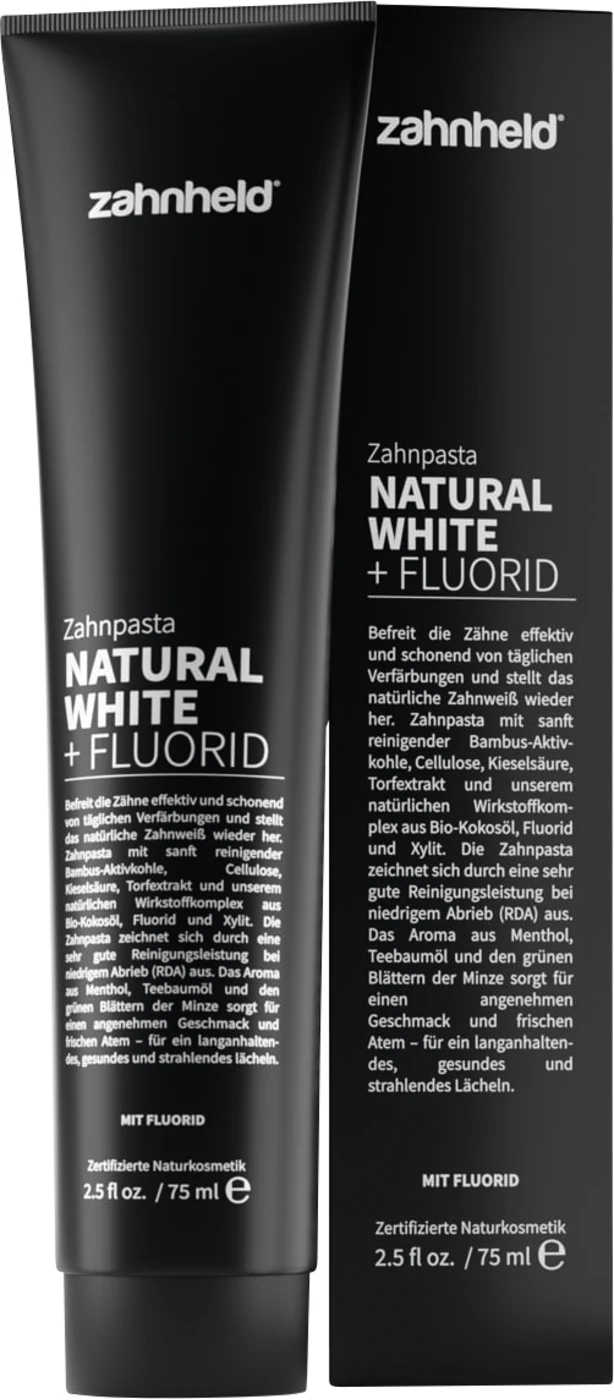 Zahnpasta Natural White Tube 75 ml
