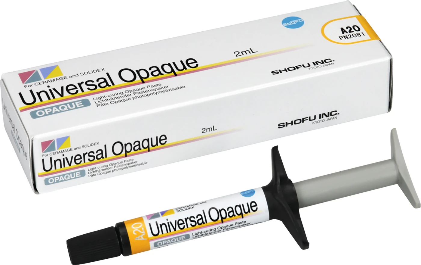 Universal Opaque Spritze 2 ml Paste A2O
