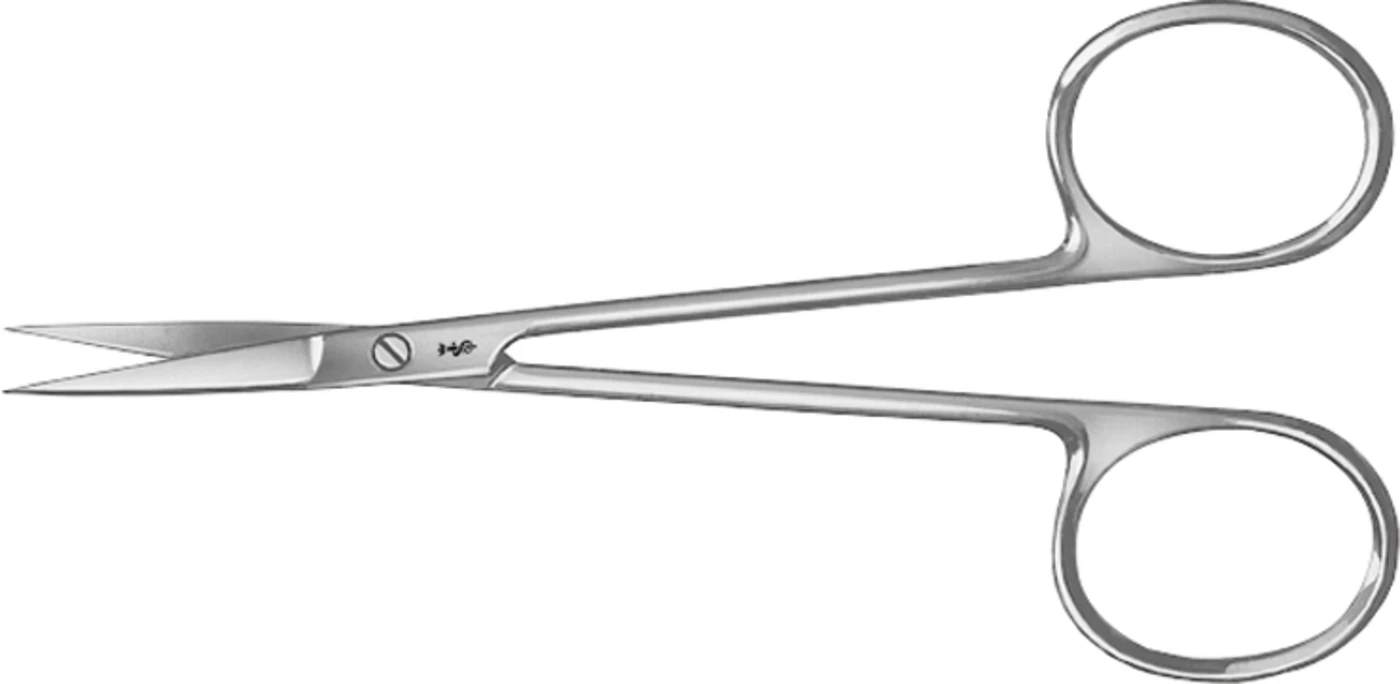 Feine Scheren Stück BC060R, 105 mm, gerade
