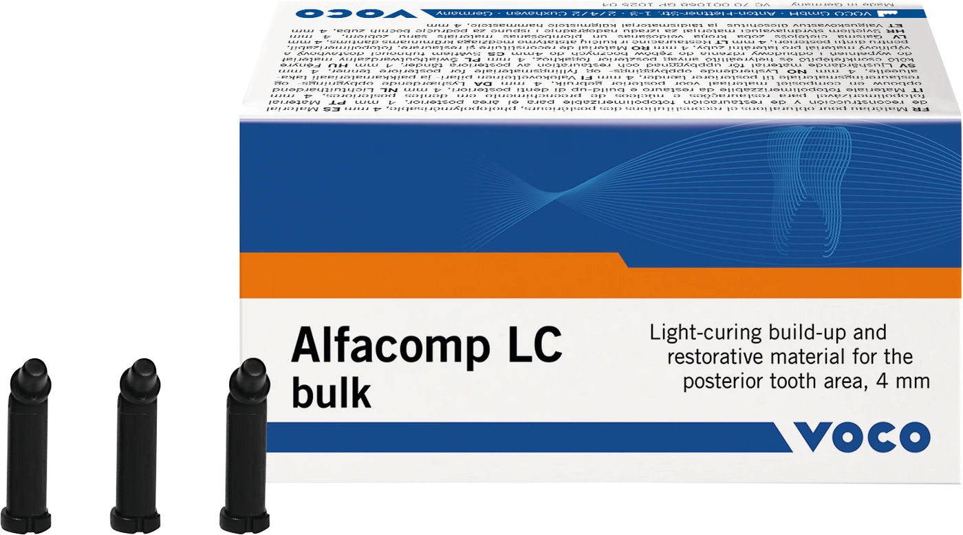 Alfacomp LC bulk Packung 16 x 0,25 g Cap blaugrau