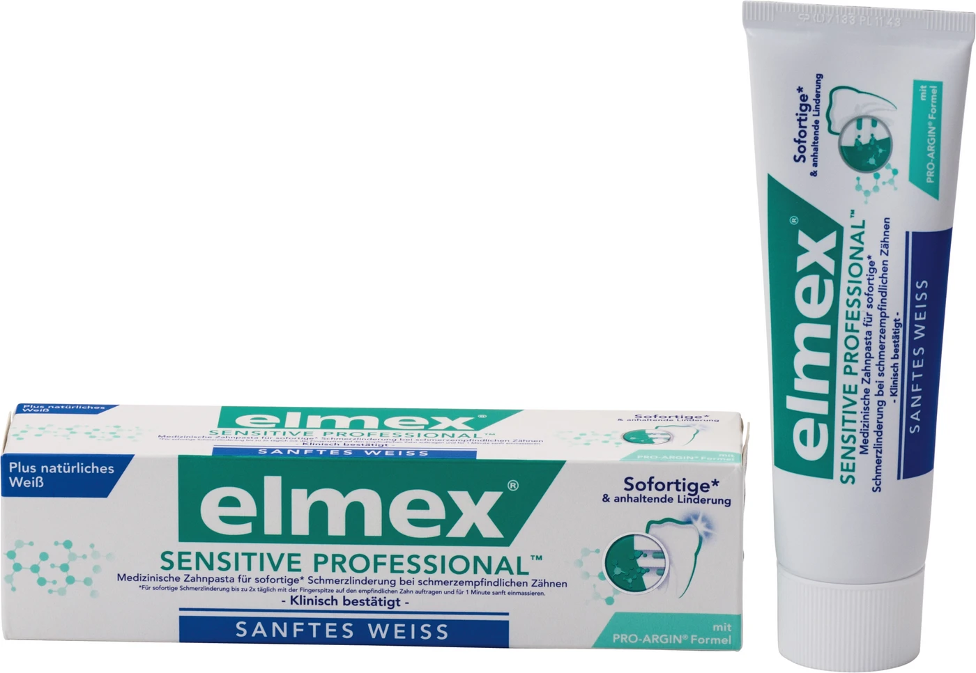 elmex® SENSITIVE PROFESSIONAL™ SANFTES WEISS Tube 75 ml