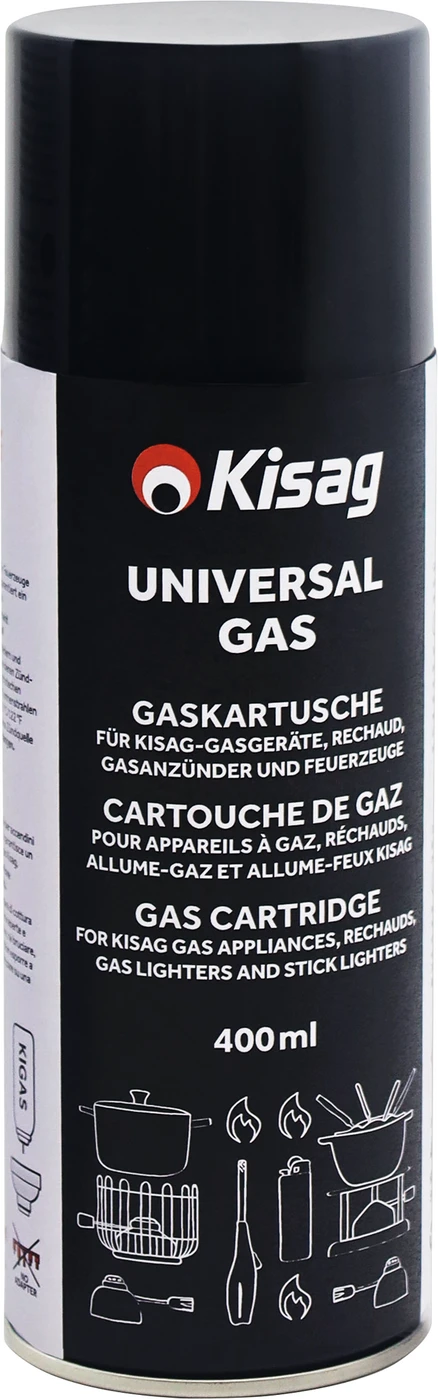 Kisag Gas Nachfüllflasche 400 ml