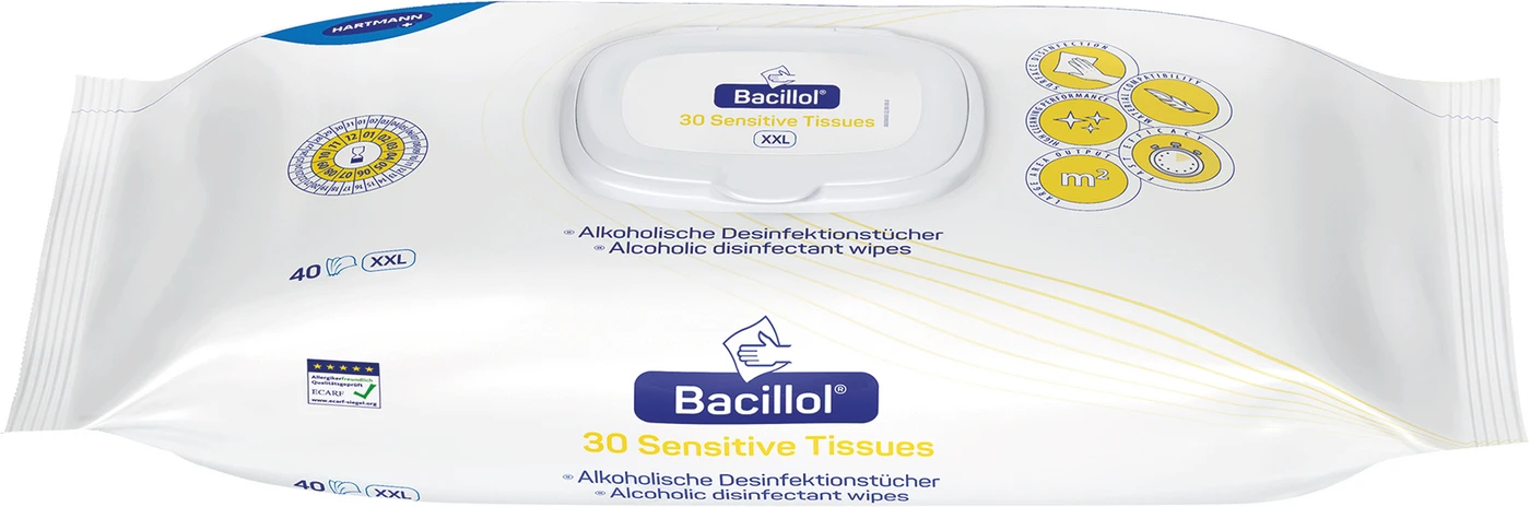 Bacillol® 30 Sensitive Tissues Packung 40 Stück