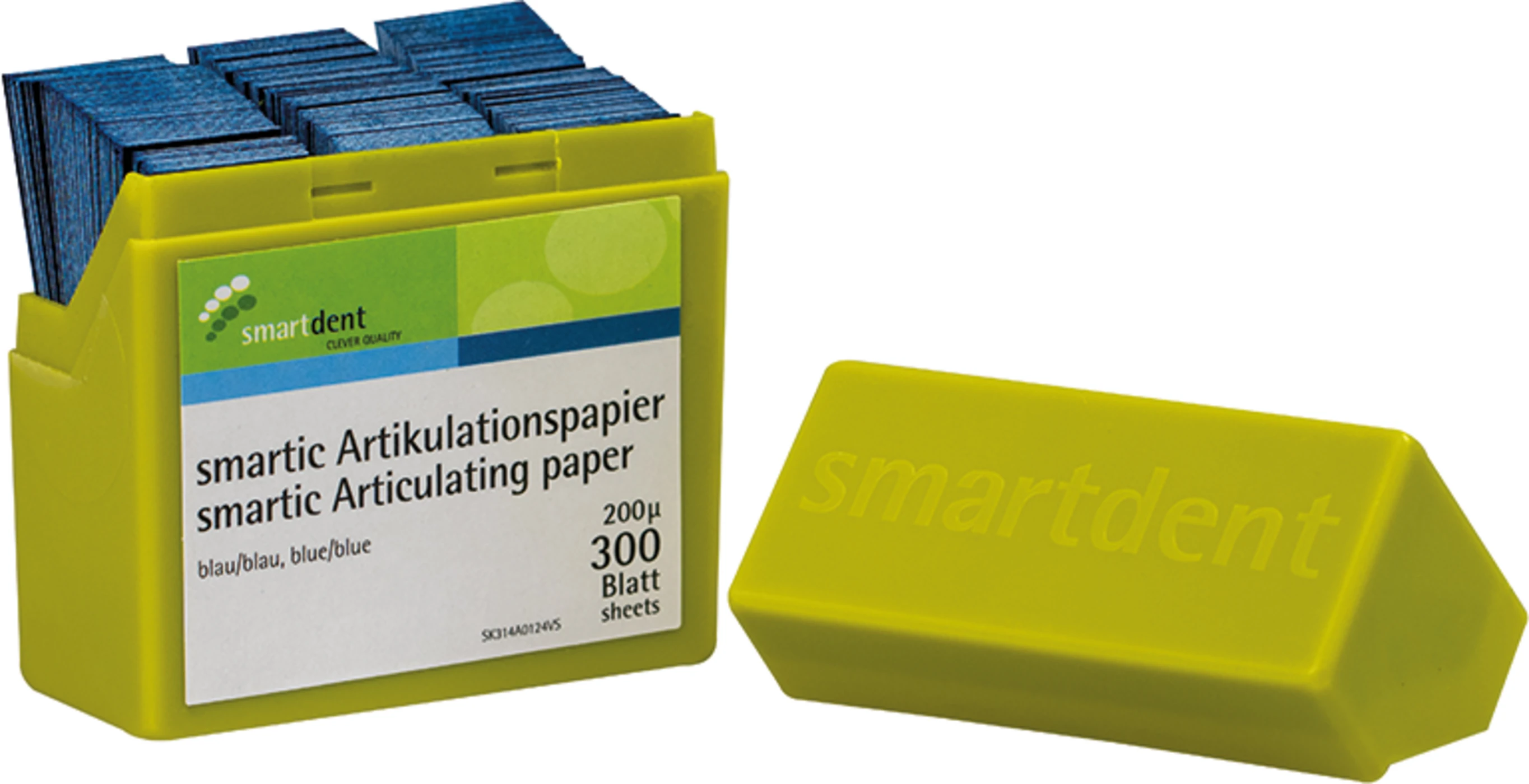 smartic Artikulationspapier Packung 300 Stück 200µ, blau