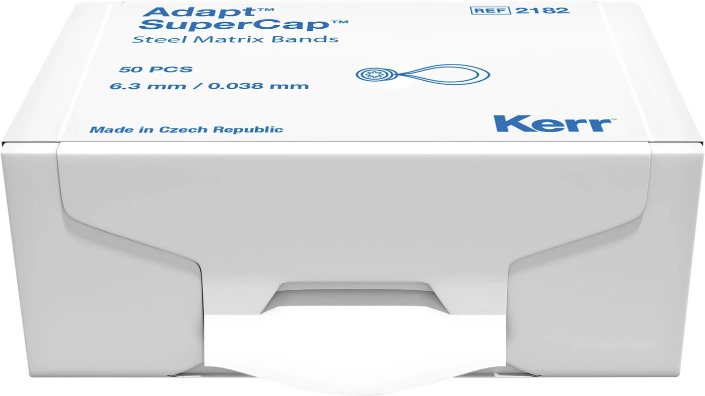 SuperMat® Packung 50 Adapter Stahl Höhe 6,3 mm, 0,038 mm 